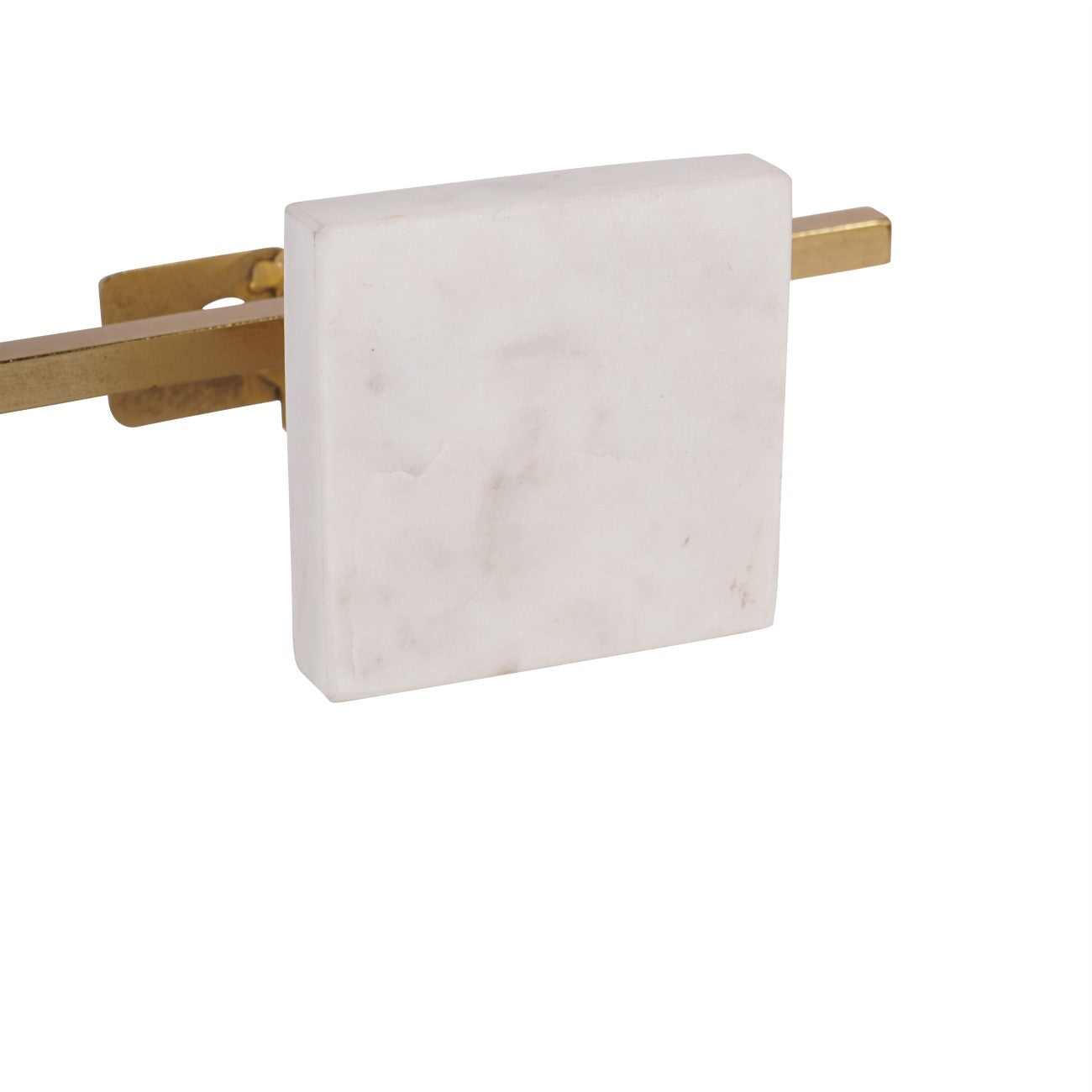 Genoa Gold & White Marble Three Wall Hanger